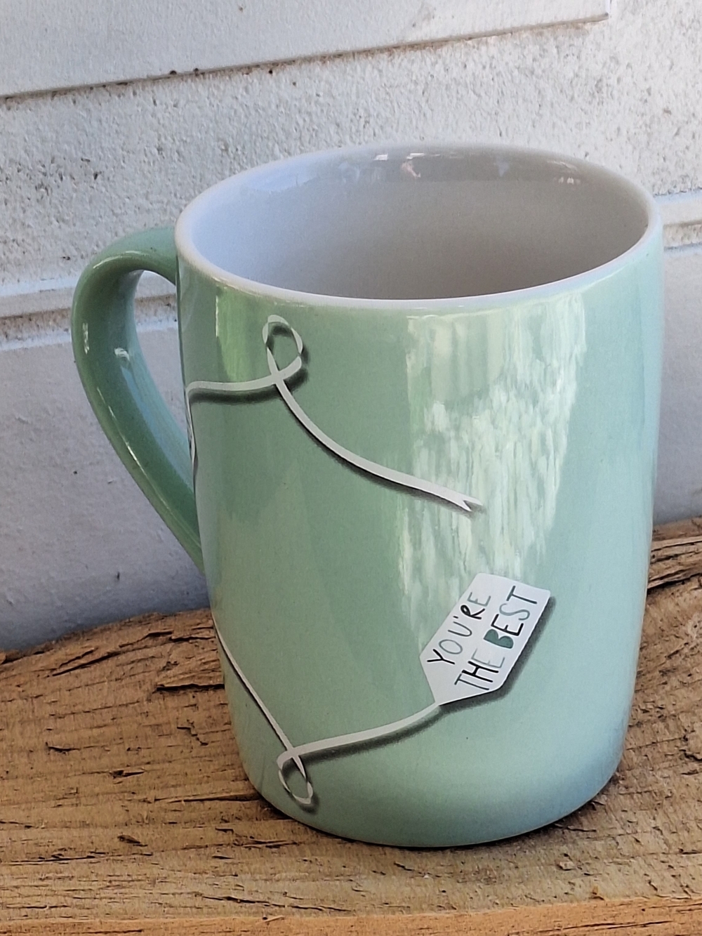 Starbucks Mint Green Ceramic Mug"You're The Best" Text 2020 - Picture 2 of 7